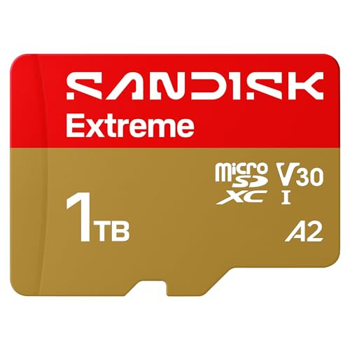 SanDisk Extreme microSDXC UHS-I geheugenkaart met SD-adapter, 1 TB