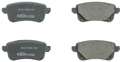 AISIN BPRE-7003 Brake pad set