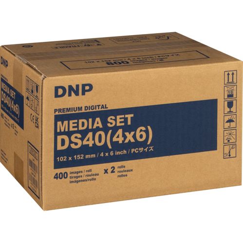 DNP DS 40 Media DS 10x15 cm 2x 400 Prints