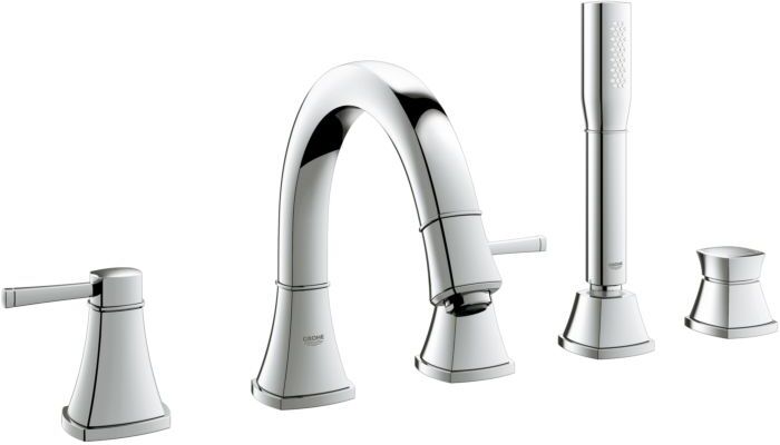 Grohe Grandera 5 Loch Wannen Armatur 19919000 chrom