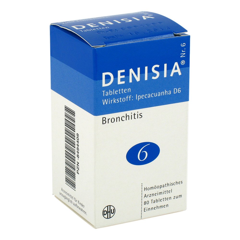 DHU-Arzneimittel GmbH & Co. KG Denisia 6 Atemwegserkrankungen Tabletten 08494409