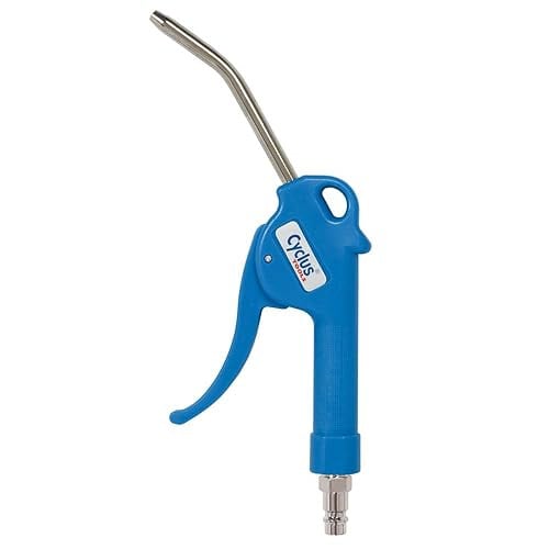 Cyclus Luchtpistool voor compressor, 1/4" aansluiting, 100mm tuit, Blauw