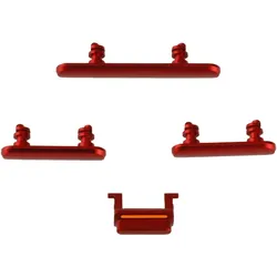 Seitentasten-Set, passend für iPhone 11, rot