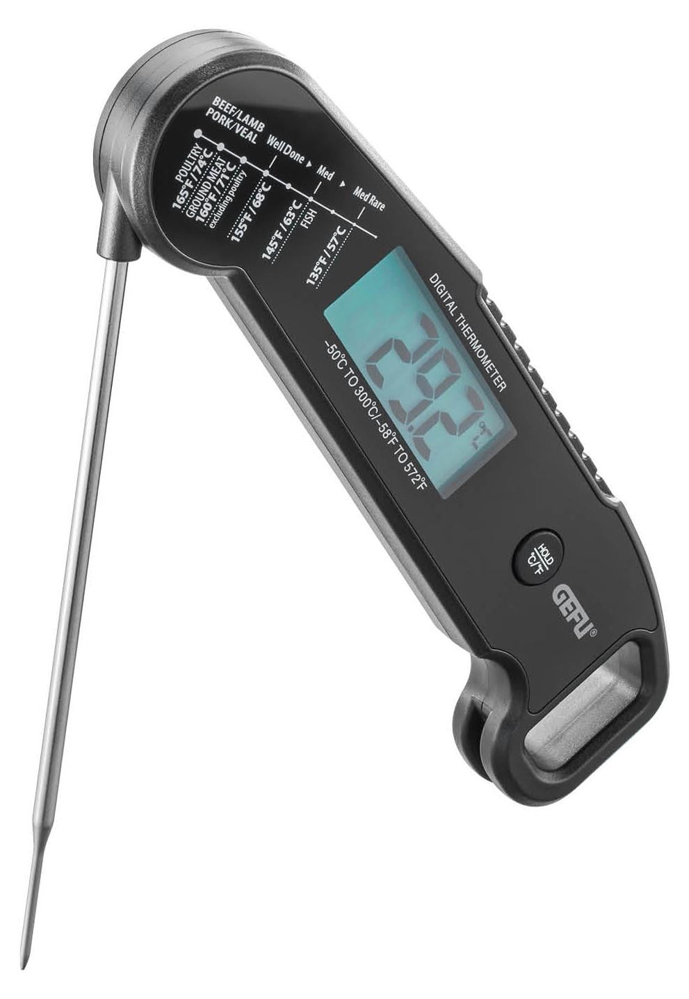 GEFU Aurema opvouwbare digitale thermometer