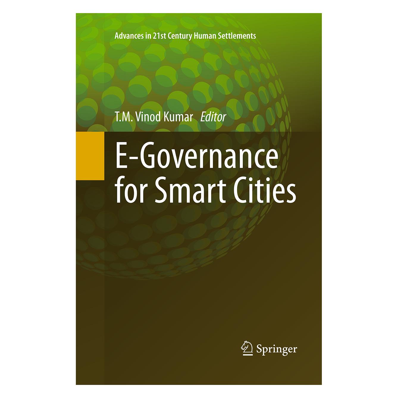 Springer E-Governance for Smart Cities (Englisch, Softcover, M Vinod Kumar, T M. Vinod Kumar) (55845539)