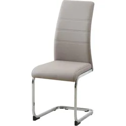 HTI-Living, Stühle, Schwingstuhl SallyC PU Cappuccino (1x)