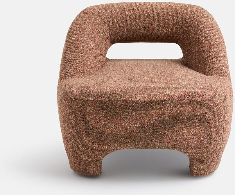 LA REDOUTE INTERIEURS Fauteuil compact rembourré, gainé de tissu texturé, INAGA