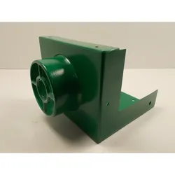 Holzstar Abdeckhaube KSO 750 mit Absaugstutzen / RAL6029