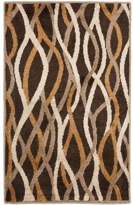 SAFAVIEH Kashmir Taniyah Abstract Silky Polyester Rug