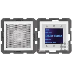 Berker Radio Touch (DAB+, FM), Radio, Weiss