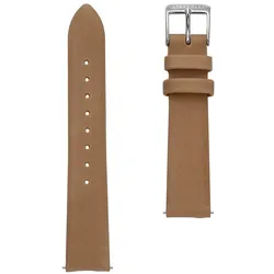 STERNGLAS - STRAP - klassik camel - silber / 16 MM