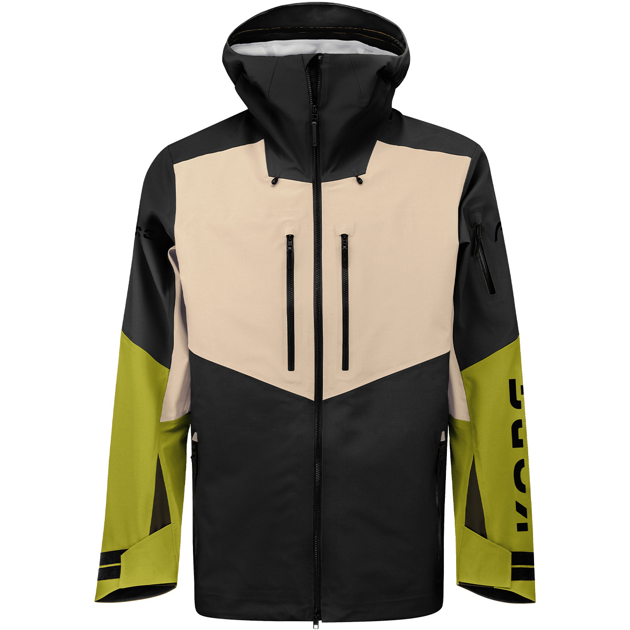 Head Skiwear Herren Hardshell-Jacke KORE black/marsh green - 52