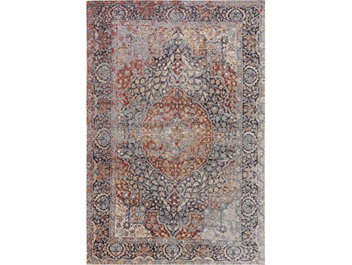 benuta Stay Tapis tissé à Plat Violet 115 x 180 cm – Tapis Vintage au Look usé