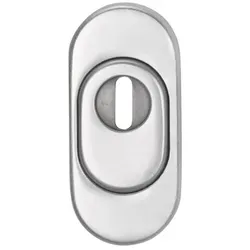 Schutzrosette Ares 0815,oval,14,5mm,ZA/PZ,ER matt