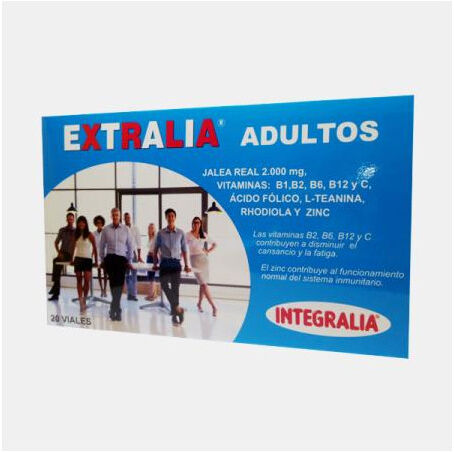 INTEGRALIA EXTRALIA ADULTOS GELEIA REAL 2000mg 20 AMPOLAS