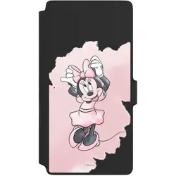 Nivocase Klapphülle für Samsung Galaxy S22 Ultra Handyhülle aus Kunst Leder NIVOflip schwarz Disney Motiv (Samsung Galaxy S22 Ultra), Smartphone Hülle, Schwarz