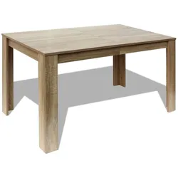 Helloshop26 - Designer-Wohn-/Esstisch 140 cm Eichenoptik