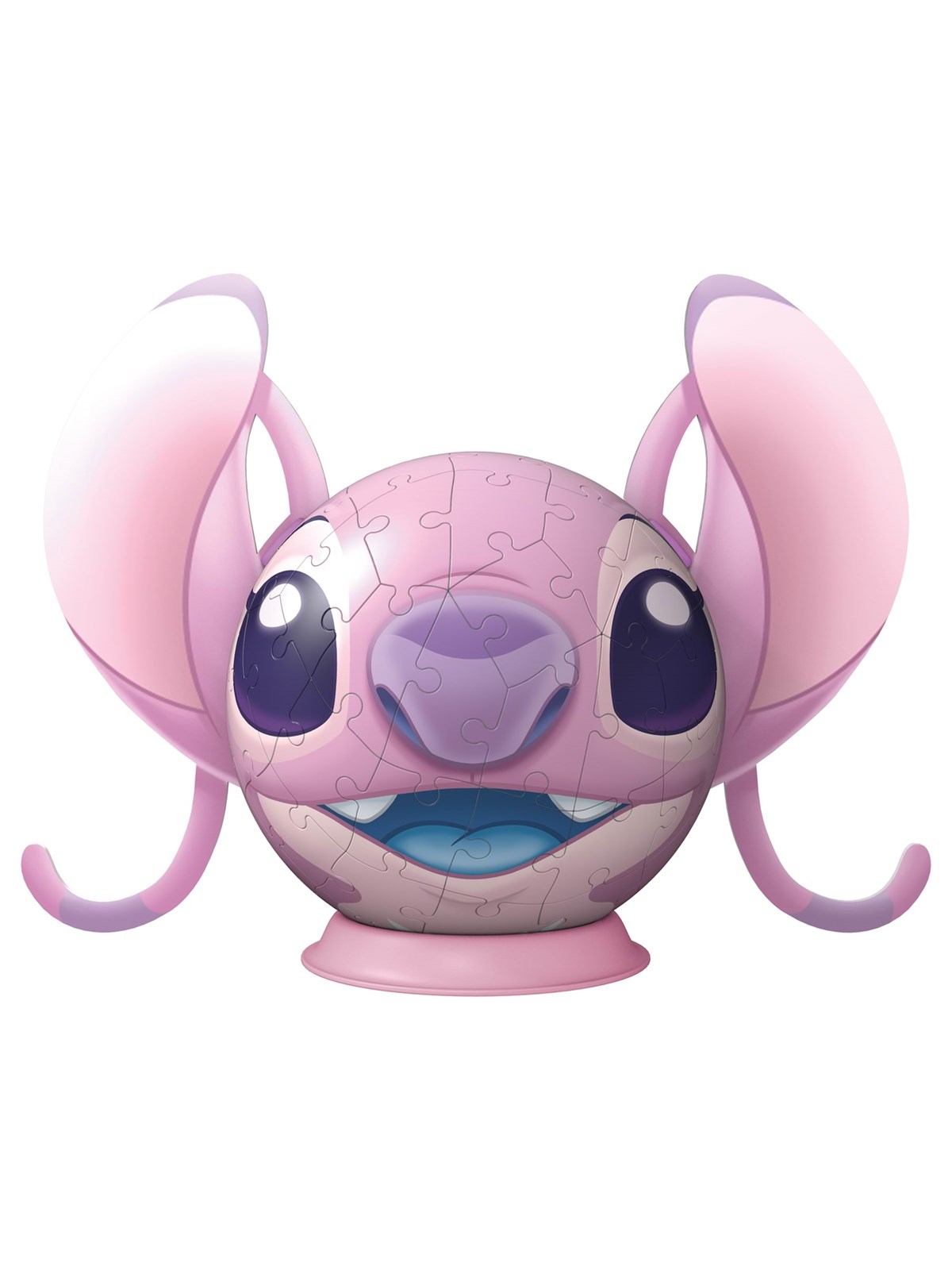 Ravensburger Puzzle-Ball Disney Stitch - Angel mit Ohren 3D Puzzle