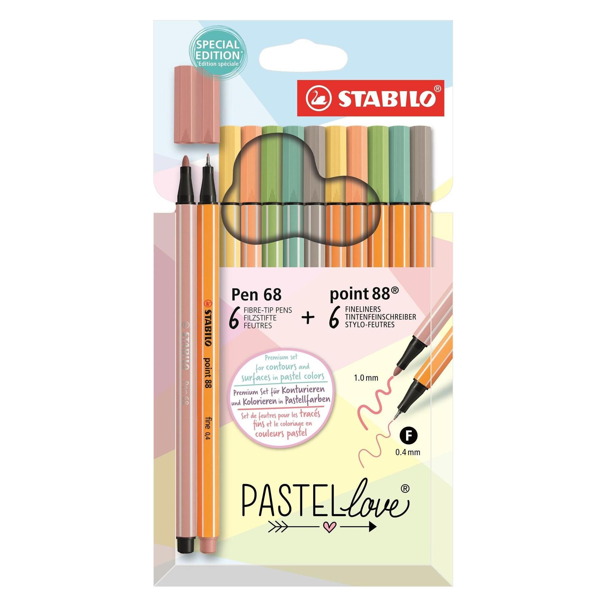 Stabilo Pastellove (12x) (6888/12-7-7)