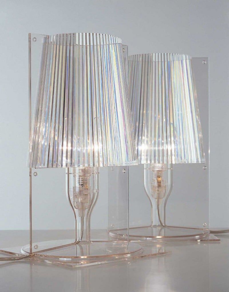 Kartell Take Tischleuchte (blau transparent) blau transparent