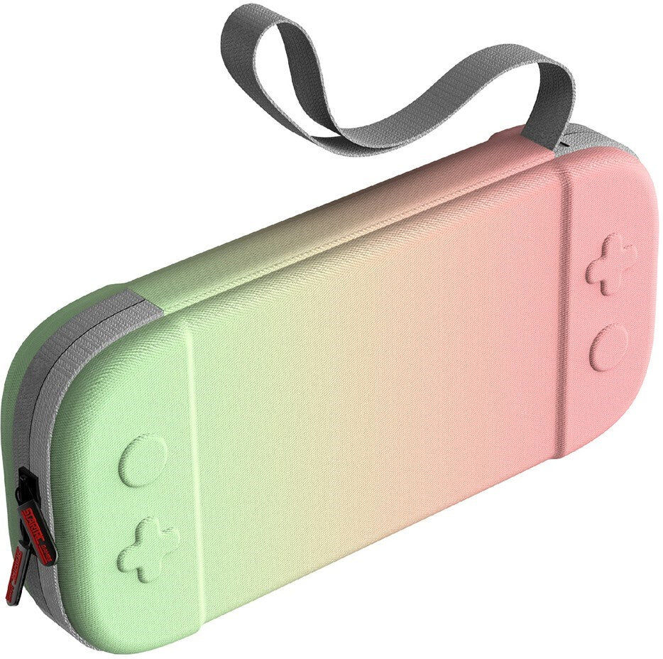INCOVER Nintendo Switch 2 - Opbevaringstaske m. Strop - Grøn / Lyserød