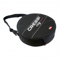 Cressi - 360 Atemreglertasche - schwarz/rot