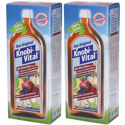 Knobivital RO Be&Sch Johan Bio 2x 2x960 ml Flaschen