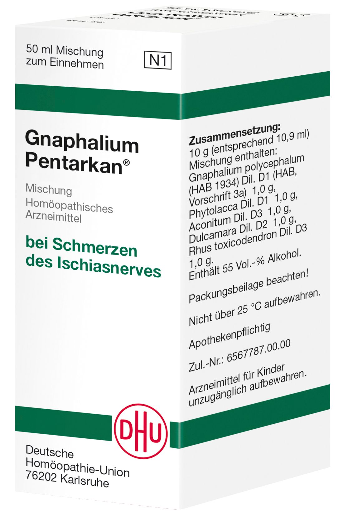 Gnaphalium Pentarkan Mischung 50 ml