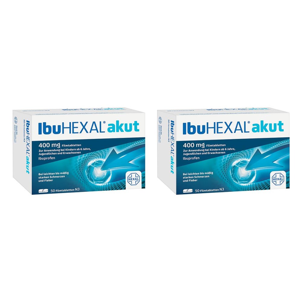 Hexal AG IbuHEXAL® akut 400 mg Filmtabletten 08102671
