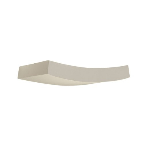 SLV Plastra 102 Curve wandopbouwarmatuur wit