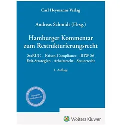 Hamburger Kommentar zum Restrukturierungsrecht, Fachbücher von Andreas Schmidt