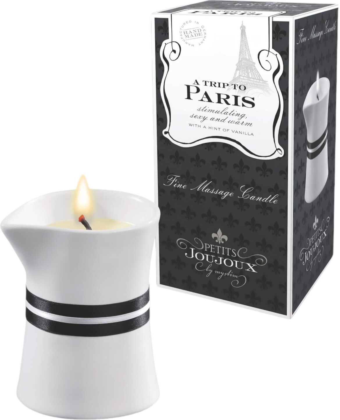 Petits Joujoux - Massagelys - Vanilje/sandeltræ - 120ml