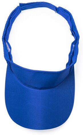 Visière personnalisée en microfibre douce Wizer Bleu Royal TAILLE UNIQUE ADULTE