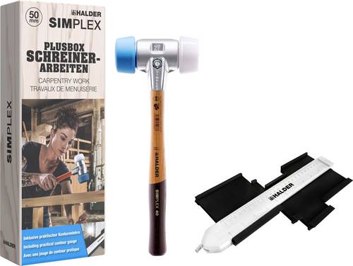 Halder SIMPLEX-Plusbox 3117s004 Schonhammer 500g 145mm 1St.