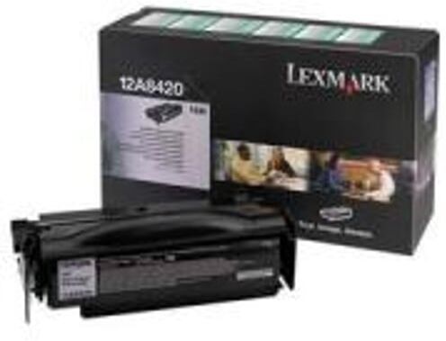 Lexmark 12A8420 toner preto