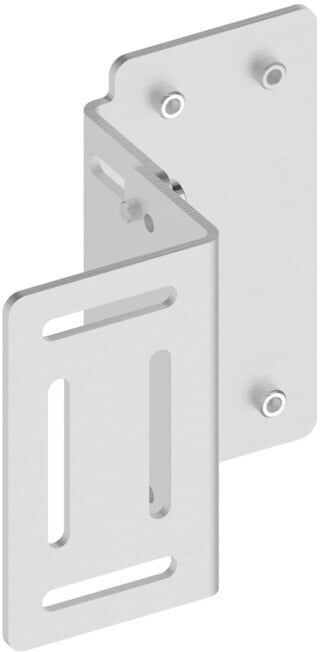 Keuco Équerres de fixation IXMO pour rail de montage 59570, 2 pièces (59571000001)