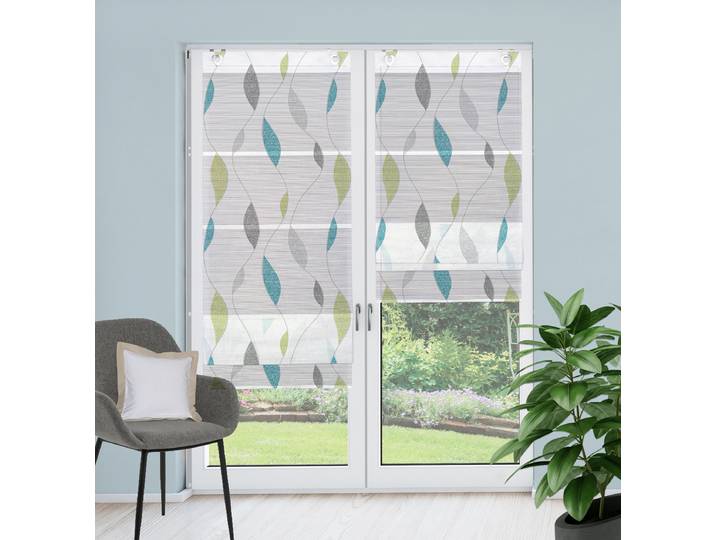 Rouleau magnétique Paolo 70 x 210cm Vert/Bleu/Bleu/Vert