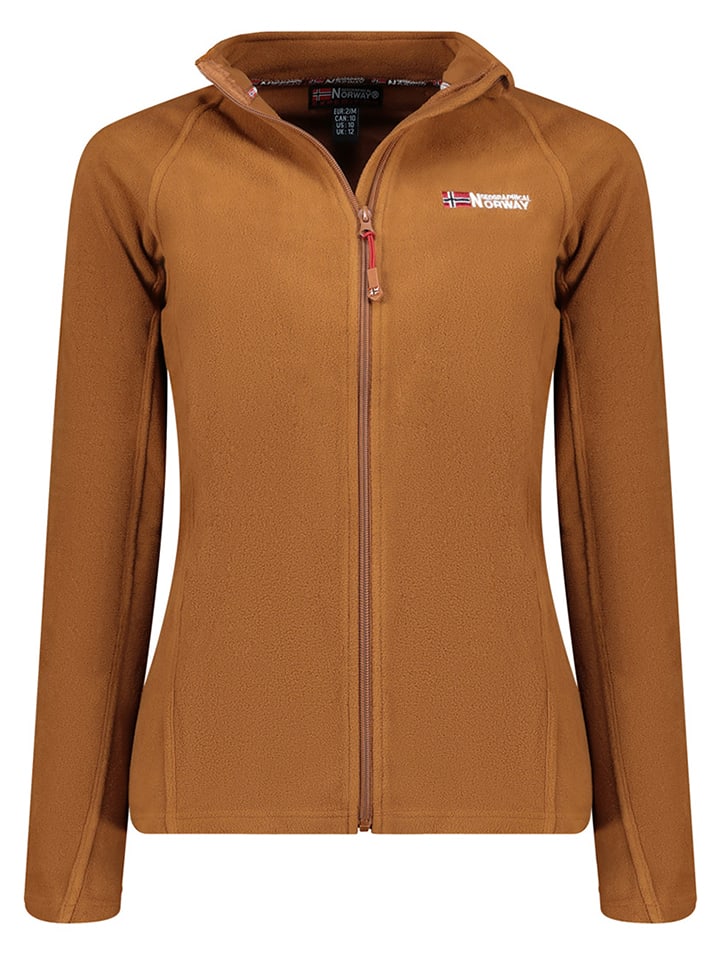 Geographical Norway Fleecejacke "Tug" in Hellbraun - L