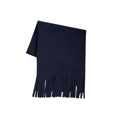 Fleeceschal TRIGEMA "TRIGEMA Fleeceschal", Mädchen, blau (navy), Fleece, Polyester, Modetücher Fleeceschal