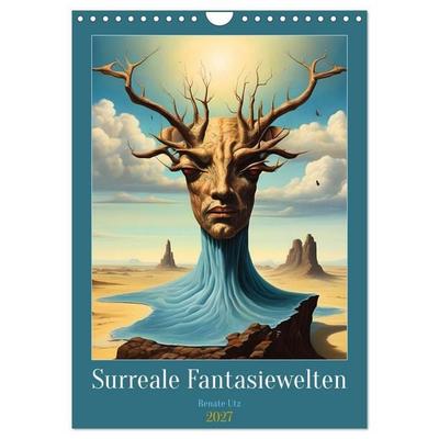 Surreale Fantasiewelten (Wandkalender 2027 DIN A4 hoch), CALVENDO Monatskalender