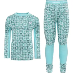 Kari Traa, Unisex, Funktionsshirt, Kids Hennie Set 2.0 (122), Blau, Türkis