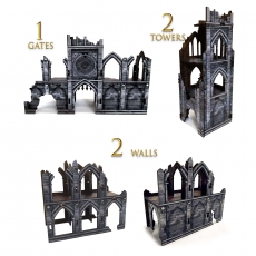 e-Raptor Constructions Set - Gothic Cathedral 289220