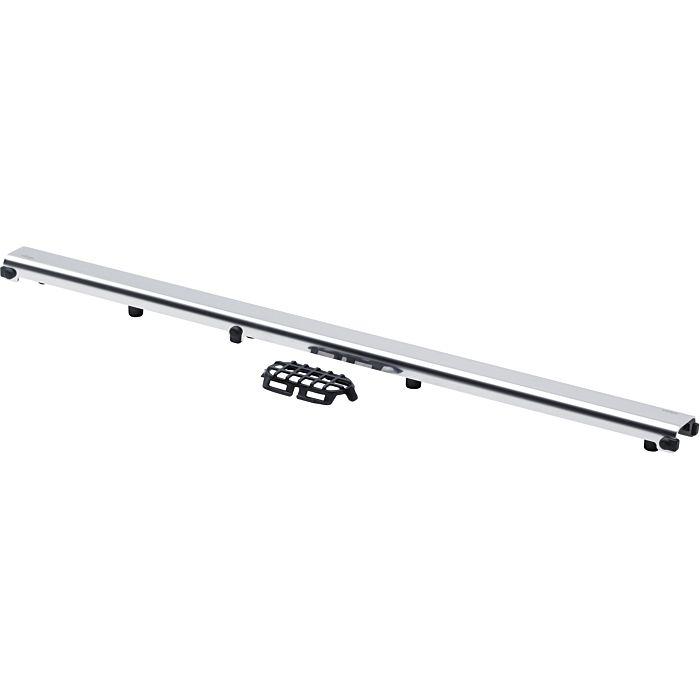 Viega Advantix Duschrinne-Rost Visign ER11 737313 800 mm, Edelstahl,glänzend, Kontur rund, 4982.61