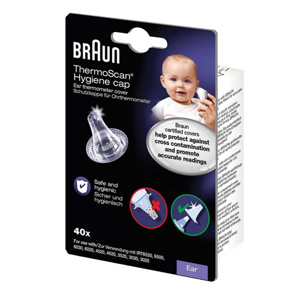 KAZ Europe SA Braun Thermoscan Schutzkappen Lf 40 07437651