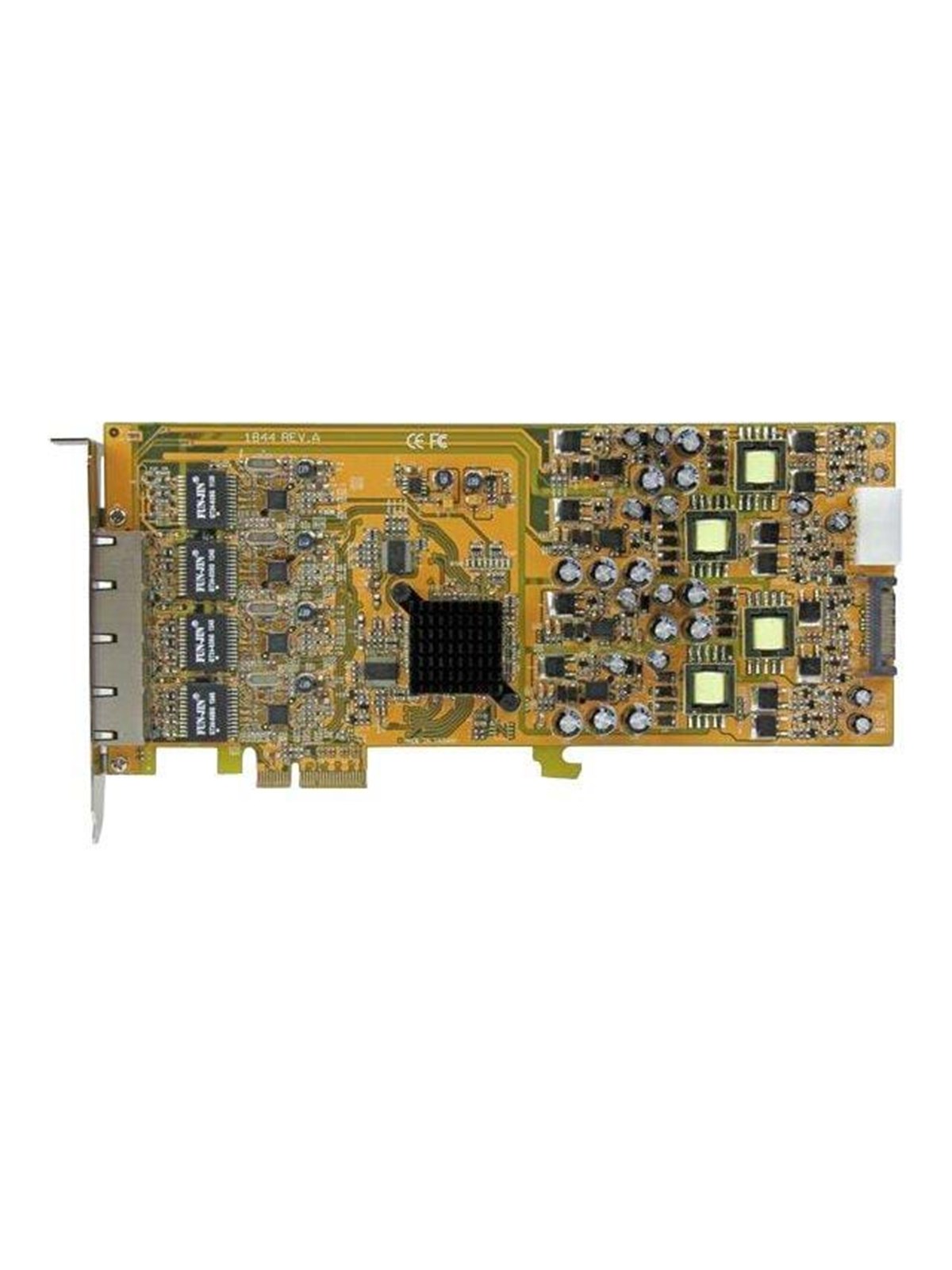StarTech.com 4 Port Gigabit PoE PCIe Netzwerk Card