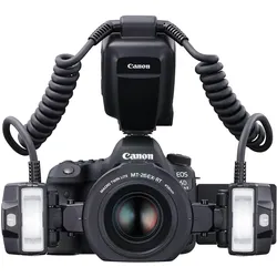 Canon MT-26EX-RT Macro Twin Light (Makroblitz, Canon), Blitzgerät, Schwarz