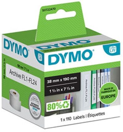 Dymo 99018 190x38 mm etiquetas pequenas