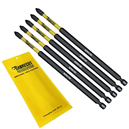 SabreCut 5 stuks PH1 Impact schroefbits 152mm SCPH1152_5