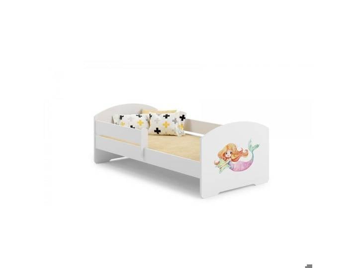 Lit enfant LUK BAR 140x70 SIRÈNE avec matelas