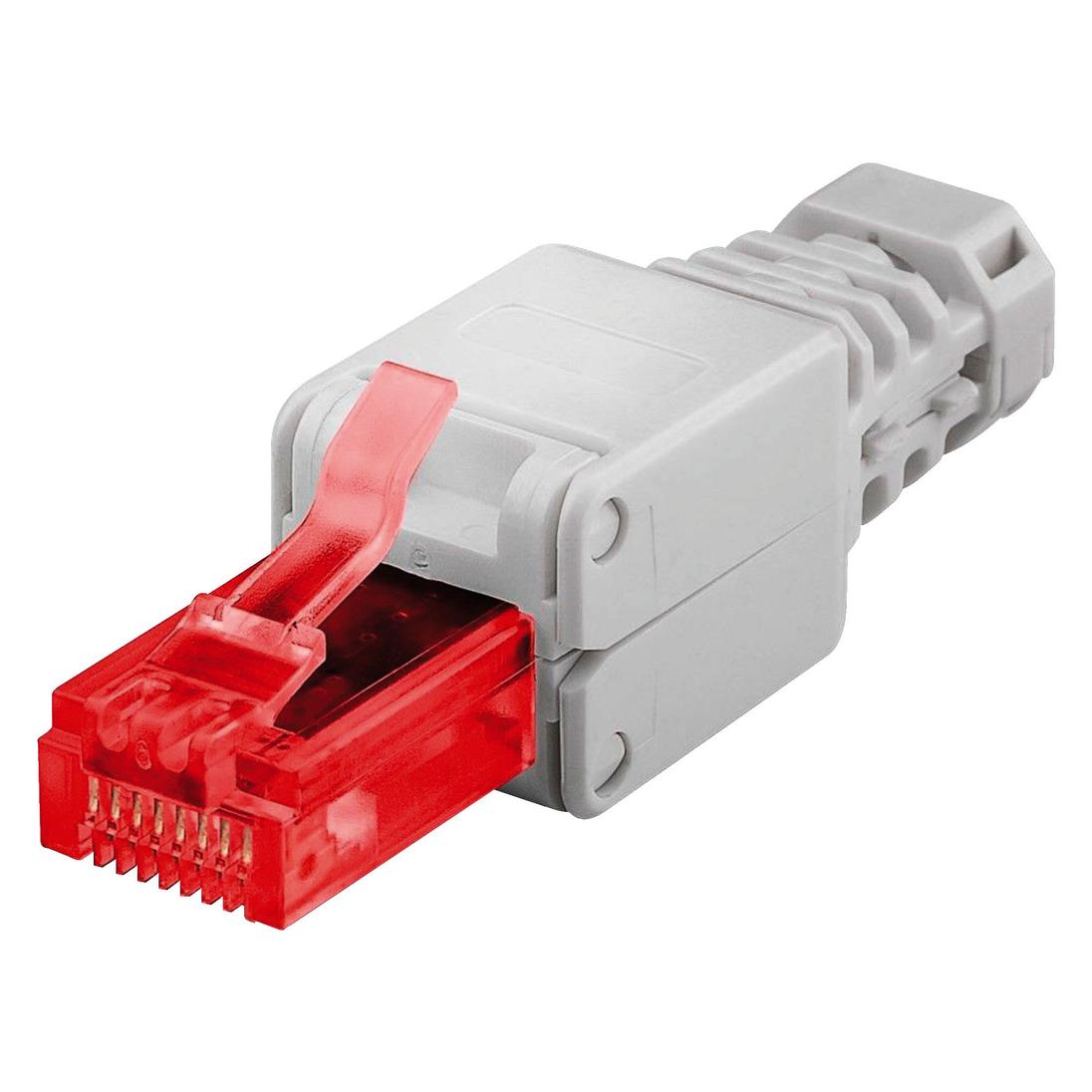 Goobay RJ45 Stecker CAT 6 UTP ungeschirmt (TI18QL)
